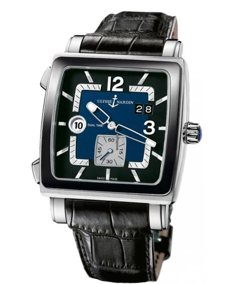 Ulysse Nardin Quadrato Dual Time 243-92/632